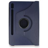 Newface Samsung Galaxy T870 Tab S7 11 Kılıf 360 Tablet Deri Kılıf - Lacivert