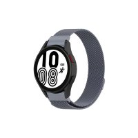 Newface Samsung Galaxy Watch 5 Metal Mıknatıslı Kordon - Gri