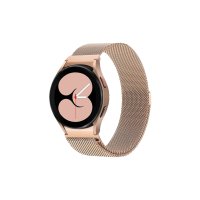 Newface Samsung Galaxy Watch 5 Pro Metal Mıknatıslı Kordon - Gold