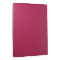 Newface Samsung Galaxy X610 Tab S9 FE Plus 12.4 Kılıf 360 Tablet Deri Kılıf - Pembe