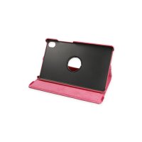 Newface Samsung Galaxy X710 Tab S9 11 Kılıf 360 Tablet Deri Kılıf - Pembe