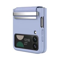 Newface Samsung Galaxy Z Flip 3 Kılıf Belt Flip Kapak - Sierra Blue