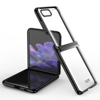 Newface Samsung Galaxy Z Flip 4 Kılıf Fold Element Kapak - Siyah