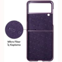 HDD Samsung Galaxy Z Flip 4 Kılıf HBC-156 Forum Magneticsafe Kapak - Koyu Yeşil