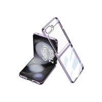 Newface Samsung Galaxy Z Flip 5 Kılıf Fold Element Kapak - Mor