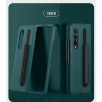 Newface Samsung Galaxy Z Fold 3 Kılıf Fold Kapak - Yeşil