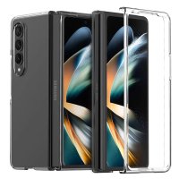 Newface Samsung Galaxy Z Fold 3 Kılıf Fold TPU Silikon - Şeffaf