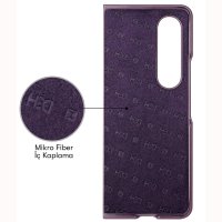 HDD Samsung Galaxy Z Fold 3 Kılıf HBC-156 Forum Magneticsafe Kapak - Koyu Yeşil