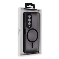 Newface Samsung Galaxy Z Fold 4 Kılıf Blur Fold Magsafe Kapak - Mat Siyah