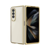 Newface Samsung Galaxy Z Fold 4 Kılıf Fold Element Kapak - Gold