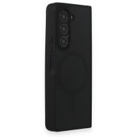 Newface Samsung Galaxy Z Fold 5 Kılıf Blur Fold Magsafe Kapak - Mat Siyah