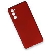 Newface Samsung Galaxy S20 FE Kılıf First Silikon - Bordo