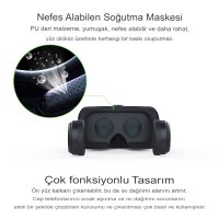 Newface Shinecon SC-G04EA 3D Sanal Gerçeklik Gözlüğü - Siyah