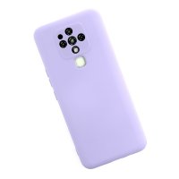 Newface Tecno Camon 16 Kılıf Nano içi Kadife Silikon - Lila