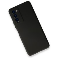 Newface Tecno Camon 18P Kılıf First Silikon - Siyah