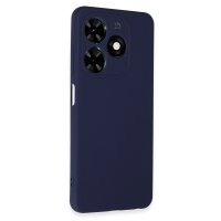 Newface Tecno Spark 20C Kılıf First Silikon - Lacivert