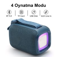 Newface TG339 RGB Kablosuz Hoparlör - Kırmızı