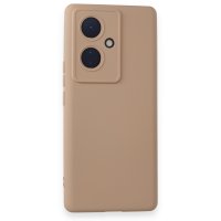 Newface Vivo V29 Lite Kılıf Nano içi Kadife Silikon - Pudra