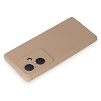 Newface Vivo V29 Lite Kılıf Nano içi Kadife Silikon - Pudra