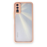 Newface Vivo Y11S Kılıf Montreal Silikon Kapak - Pembe