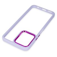 Newface Vivo Y16 Kılıf Dora Kapak - Lila