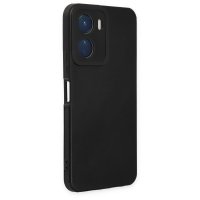 Newface Vivo Y16 Kılıf Loop Deri Silikon - Siyah