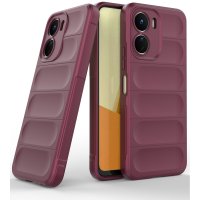 Newface Vivo Y16 Kılıf Optimum Silikon - Bordo