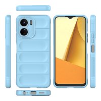 Newface Vivo Y16 Kılıf Optimum Silikon - Sky Blue