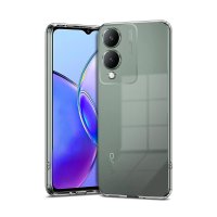 Newface Vivo Y17S Kılıf Lüx Şeffaf Silikon