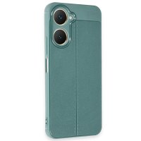 Newface Vivo Y18 Kılıf Auto Focus Kapak - Koyu Yeşil