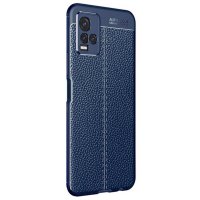 Newface Vivo Y21S Kılıf Auto Focus Kapak - Lacivert