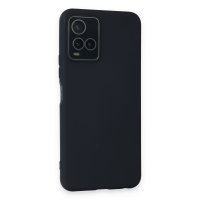 Newface Vivo Y21S Kılıf Lansman Glass Kapak - Lacivert