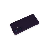 Newface Vivo Y27 Kılıf Nano içi Kadife Silikon - Mor