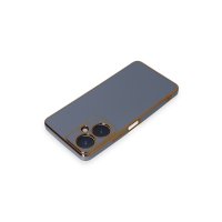 Newface Vivo Y27 Kılıf Volet Silikon - Mavi