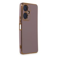 Newface Vivo Y27 Kılıf Volet Silikon - Mor