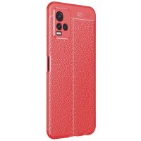 Newface Vivo Y33S Kılıf Auto Focus Kapak - Kırmızı