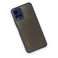 Newface Vivo Y33S Kılıf Montreal Silikon Kapak - Lacivert