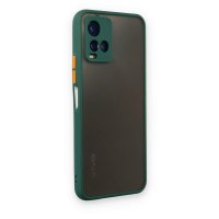 Newface Vivo Y33S Kılıf Montreal Silikon Kapak - Yeşil