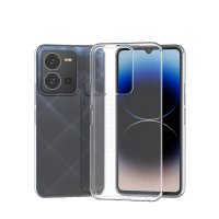 Newface Vivo Y35 Kılıf Lüx Şeffaf Silikon