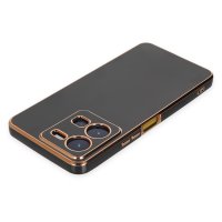 Newface Vivo Y35 Kılıf Volet Silikon - Siyah