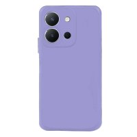 Newface Vivo Y36 Kılıf Nano içi Kadife Silikon - Lila