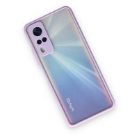 Newface Vivo Y51A Kılıf Montreal Silikon Kapak - Mor