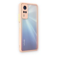 Newface Vivo Y51A Kılıf Montreal Silikon Kapak - Pembe