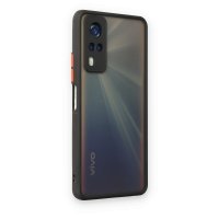 Newface Vivo Y51A Kılıf Montreal Silikon Kapak - Siyah