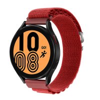 Newface GT4 46mm 22mm KR410 Kumaş Kordon - Kırmızı