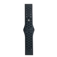 Newface GT4 46mm 22mm Spor Delikli Kordon - Siyah-Füme
