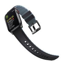 Uniq Watch 46mm Linus Airosoft Silikon Kılıf - Siyah