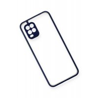 Newface Xiaomi Mi 10 Lite Kılıf Montreal Silikon Kapak - Lacivert