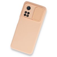 Newface Xiaomi Mi 10T Kılıf Color Lens Silikon - Pudra