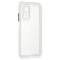 Newface Xiaomi Mi 10T Pro Kılıf Miami Şeffaf Silikon - Şeffaf